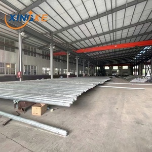 Poste Octagonal Galvanizado <span class=keywords><strong>de</strong></span> Doble Brazo con Recubrimiento en Polvo para Cámara <span class=keywords><strong>de</strong></span> Seguridad - Product Image 4