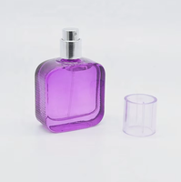 Flacon de parfum en verre vide rechargeable de 30 ml avec col vissé, design élégant, vente en gros