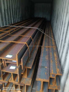 מחיר המפעל מבנה פלדה 5.8 מ '6 מ' 11.8 מ '12 מ' אורך פלדה h-קרן ברים - Product Image 3