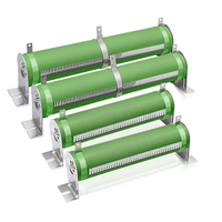 Resistencia de Frenado Dinámico de Alta Potencia con Núcleo Cerámico y Cable Corrugado, 50W-6KW, para Variador de Frecuencia (VFD) e Inversor de Motor