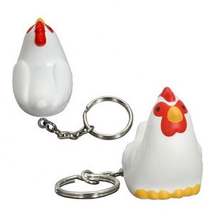 Llavero de Juguete de Espuma de PU con Forma de Huevo de Gallina Personalizado - Product Image 4