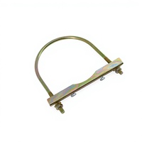 Collier de serrage en U durable pour câble à fibre optique, connecteur de tuyauterie en acier inoxydable, collier de serrage en U pour câble à fibre optique
