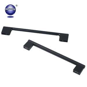 Tirador <span class=keywords><strong>de</strong></span> puerta <span class=keywords><strong>para</strong></span> cajón <span class=keywords><strong>de</strong></span> cocina, manijas <span class=keywords><strong>de</strong></span> <span class=keywords><strong>aluminio</strong></span> negro mate <span class=keywords><strong>para</strong></span> armarios y armarios - Product Image 3