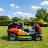 Tondeuse autoportée Zoomye robuste avec capacité de montée de 25 degrés, 365 kg, pour vergers en pente, vente en gros pour usines