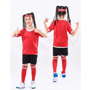 Penjualan Laris Seragam Sepak Bola Kualitas Tinggi 100% Poliester Jersey Sepak Bola Anak-anak - Product Image 5