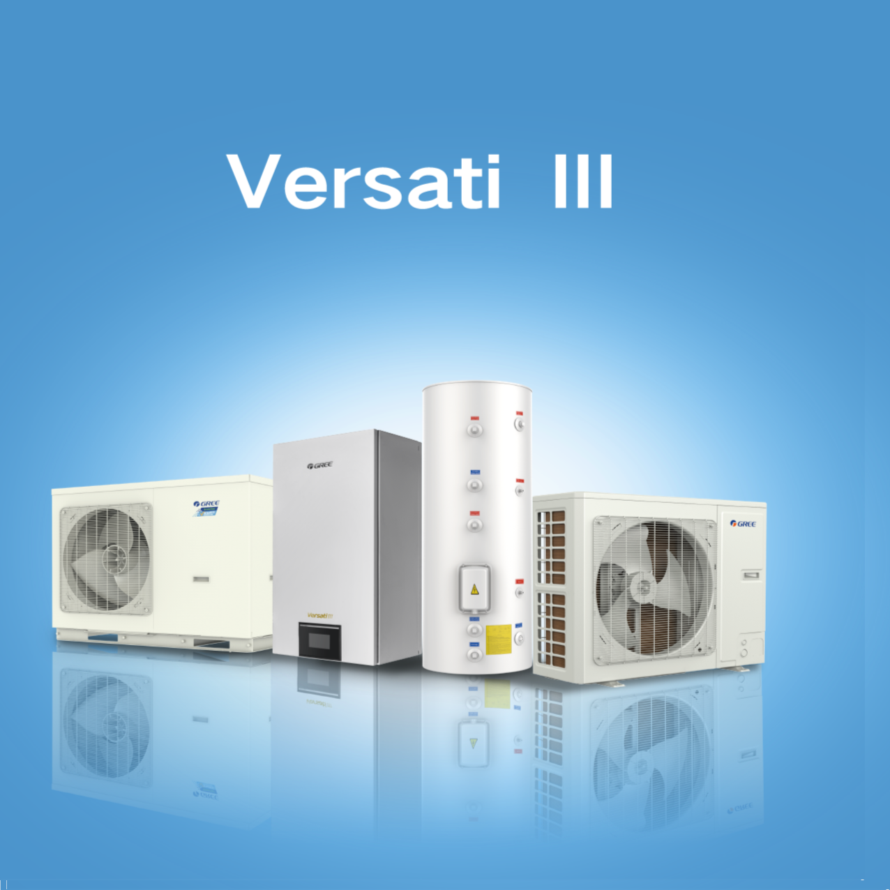 Pompa de caldura aer apa Gree VERSATI III Monobloc 10 kW | DTN | DTN
