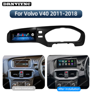 Estéreo para Auto Android con CarPlay y DSP, Pantalla Táctil IPS de 8.8 Pulgadas, Navegación GPS, TV, Módulo Estéreo 360 para <span class=keywords><strong>Volvo</strong></span> <span class=keywords><strong>V40</strong></span> 2011-2018 - Product Image 3