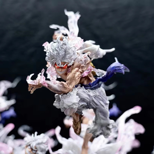 Figurine articulée unisexe en PVC, jouet <span class=keywords><strong>Luffy</strong></span> 3D, statuettes de collection Gk de bonne qualité, 22cm, 1 pièce - Product Image 1