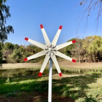 Expédition rapide 3000 watts éolienne 1000W 2000W 3000 W 1Kw 48V système d'énergie sur/hors réseau Horizon éolienne Windrad