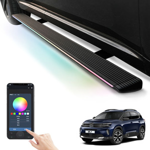 Estribos Retráctiles Laterales para Automóvil con Luces LED Impermeables IP67 de Aleación de Aluminio WJ Super Price para Citroën <span class=keywords><strong>DS7</strong></span> 18-23 - Product Image 2