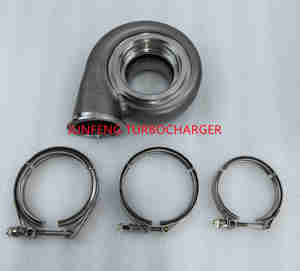 Rotación estándar de la carcasa de la turbina G40 de la entrada de banda en V 1,19 A/R Salida de banda en V 757707-0030 Kit de carcasa de la turbina - Product Image 5