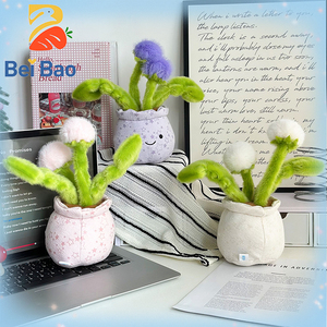 Peluche a Forma di Fiore di Tarassaco Disponibili all'Ingrosso, Consegna Rapida, Personalizzazione Logo Accettata per Regali Promozionali - Product Image 3