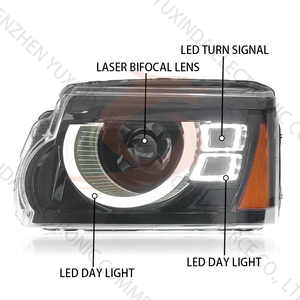 Phare avant automatique de haute qualité accessoires de voiture phares phares pour <span class=keywords><strong>Land</strong></span> <span class=keywords><strong>Rover</strong></span> <span class=keywords><strong>Freelander</strong></span> 2 mise à niveau vers Defender - Product Image 4