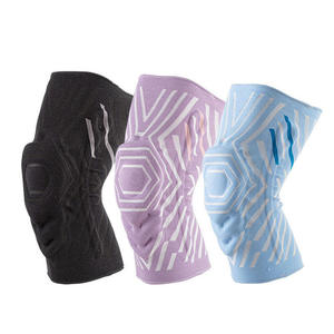 Genouillère de compression personnalisée avec logo, soutien confortable, rembourrage en silicone et stabilisateurs latéraux - Product Image 1