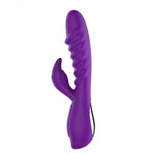 Medical Grade Silicone G-Spot <b>Vibrator</b> with Heating & 7 Vibration Patterns Waterproof USB <b>Rechargeable</b> Adult Sex Toy for Women - Product Image 1