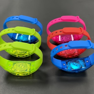 <span class=keywords><strong>Led</strong></span> Silicone Glow nhấp nháy Vòng đeo tay thời trang nhiều màu sáng sáng biểu tượng tùy chỉnh in âm thanh kích hoạt dây đeo cổ tay - Product Image 2