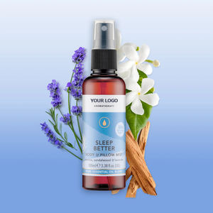 Spray para Almohadas de Marca Propia con Aceite Esencial de Sándalo y Lavanda, Bruma para Almohadas y Ropa de Cama para un Sueño Profundo y Relajación - Product Image 2