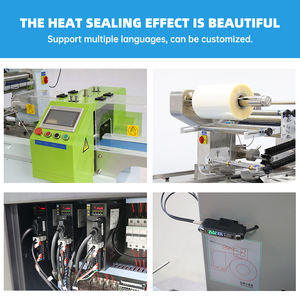 자동 흐름 포장 기계 아이스 롤리 아이스크림 아이스 캔디 포장 기계 베개 포장 기계 - Product Image 4