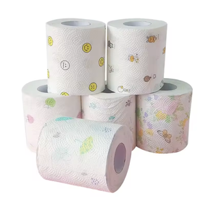 Joyeux Noël Musen <span class=keywords><strong>Papier</strong></span> <span class=keywords><strong>toilette</strong></span> décoratif doux à 2 plis avec motif Père Noël pour les fêtes - Product Image 3