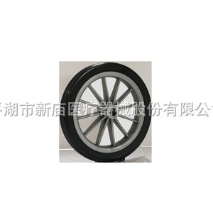 Single <b>Wheel</b> Caster Phxs 80mm Black White Red Swivel Mute Rubber <b>Plastic</b> Silent Wear Resistant Customizable - Product Image 2