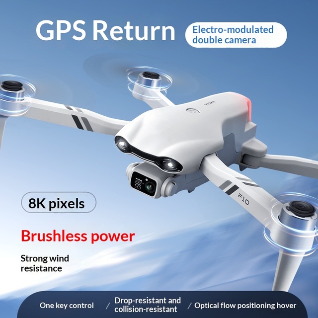 Remote Control Airplane Toy GPS Aerial Photography Dual Intelligent Positioning Return-to-Home Function Indoor