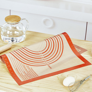 Kneedmat van voedselveilige kwaliteit Verdikte antislip antiaanbakmat voor bakken en rollen van deeg Mengplank PJ-07 - Product Image 4
