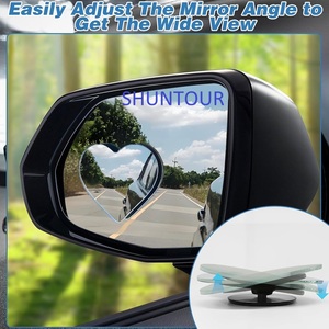 Blind Spot <strong>Car</strong> <strong>Mirrors</strong> HD Glass Frameless Rear View <strong>Mirrors</strong> Wide Angle Adjustable For <strong>Car</strong> BWM BENZ Toyota Chevrolet - Product Image 2