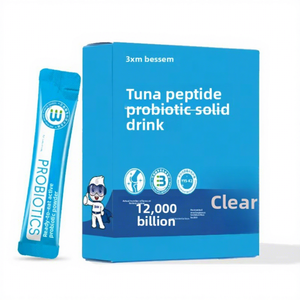 Integratore in Polvere per la Salute delle Articolazioni per Adulti con Etichetta Privata, Peptidi di <span class=keywords><strong>Tonno</strong></span>, Prebiotici, Lactobacillus Paracasei, Probiotici, 2g/sacchetto - Product Image 1