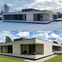 Maison Préfabriquée Moderne de Villa Quacent Direct Usine Construction Sips Maison Modulaire Luxe Résidentielle
