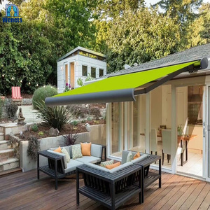 Toldo Retráctil Motorizado a Precio de Fábrica, Toldo de Casete Completo con Luz LED, Aleación de Aluminio, Acrílico, Control Remoto para - Product Image 3