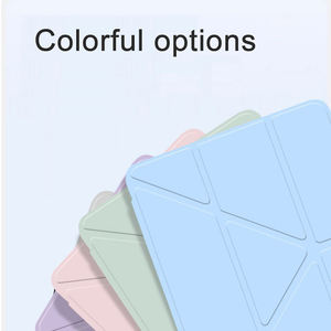 Funda de cuero con soporte plegable en <span class=keywords><strong>Y</strong></span> para <span class=keywords><strong>iPad</strong></span> <span class=keywords><strong>Air</strong></span> Pro 5 6 7 8 9 10th Generation Clear Case 2024 <span class=keywords><strong>MINI</strong></span> 3 4 10,9 11 12,9 13 pulgadas - Product Image 6