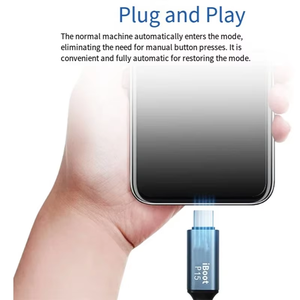 Câble <span class=keywords><strong>de</strong></span> données DFU pour <span class=keywords><strong>iPhone</strong></span> et iPad, ligne d'ingénierie <span class=keywords><strong>de</strong></span> flashage pour téléphones mobiles Apple 15, 16, 17, entrée automatique en mode récupération - Product Image 3
