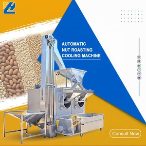 Tambour automatique Séchage rotatif Sésame Tournesol Graines de citrouille Fève de cacao Torréfaction d'arachides Machine électrique de torréfaction de graines de noix de terre - Product Image 1