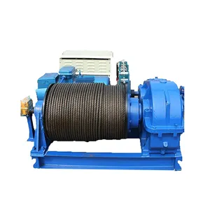 380V Fast Speed 5 Ton 10 Ton 20 Ton Remote Control Electric Hydraulic Marine Winch For Mine Lifting Pulling