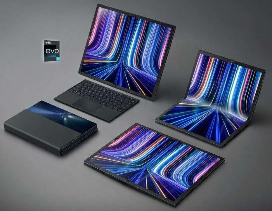 2023 ASU S Zenbook 17 폴드 OLED 17.3 "코어 i7-1250U 16GB RAM/1TB SSD 노트북