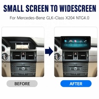 Écran tactile de 10,25 pouces pour Mercedes Benz GLK Class X204, système Linux, CarPlay sans fil, Android Auto, 1920*720, autoradio