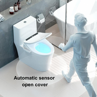 Nouveau couvercle de toilette intelligent électronique intelligent couvercle de toilette automatique siège de toilette de bidet à distance intelligent