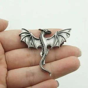 カスタムヴィンテージゴシックパンクケルトドラゴンブローチメンズブローチアクセサリーギフト - Product Image 5