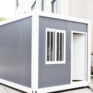 <span class=keywords><strong>Casa</strong></span> contenedor de envío prefabricada moderna para uso en exteriores para baños de Villa de almacén hechos de panel sándwich - Product Image 4