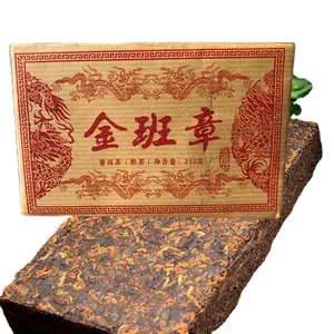 China Chai fully fermented Old stored years puer Compressed Natural pure Pu-Erh Brick Tea for Sale