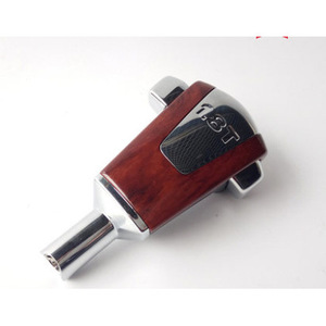 Passat Lingyu 1.8T Automatic Gear <b>Knob</b> Wood Finish Aluminum Alloy Ergonomic Design Car <b>Shift</b> Paddle - Product Image 1