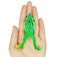 Newbilit Meilleure vente leurre de pêche 13.5g 95mm avec grenouille en plastique souple à double crochet