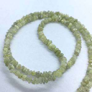 Cuentas ásperas sueltas con forma de Rondelle sin cortar de diamante amarillo claro natural, cuentas de piedra multicolor por hebra - Product Image 3