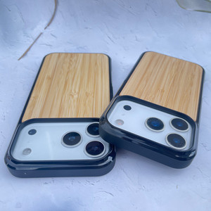 Customizzato accessori per cellulari in legno ad alta resistenza custodia per telefono in bambù per iPhone 17 - Product Image 2