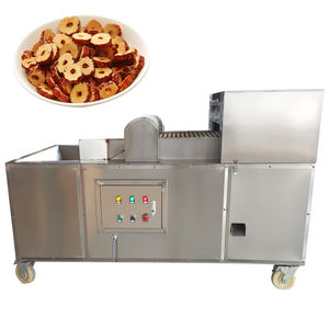 Máquina Industrial Motorizada de Acero Inoxidable 380V de Fácil Operación para Procesamiento de Frutas, Rebanadora de Jujube y Dátiles Rojos Chinos - Product Image 3