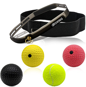 Vente chaude Lutte Réagir Exercice Poinçon Réflexe Vitesse Balle De Boxe Bandeau - Product Image 4