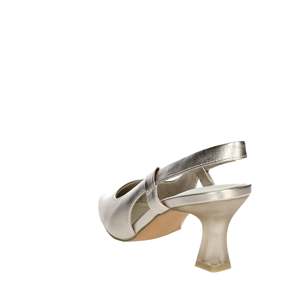 Sandali con Tacco e Cinturino Posteriore da Donna Marco Tozzi, Oro, Taglia 42, Punta Affusolata - Product Image 2