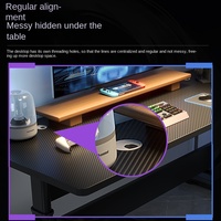 Levage réglable hauteur ordinateur bureau bureau maison jeu debout E-Sports Table ancre en direct établi modèle d'apprentissage A90-92