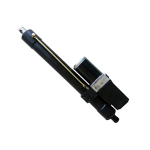 <span class=keywords><strong>Moteur</strong></span> CC 24V à couple élevé, actionneur rotatif hydraulique télescopique étanche 12V, aimant permanent robuste 300W, course de 400 mm - Product Image 1