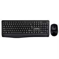 Clavier et souris sans fil 2,4 G, 104 touches, standard, combo pour bureau, maison, ordinateur de bureau